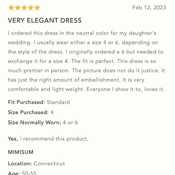 BHLD ROSIE IFF SHOULDER COLUMN GOWN IN NEUTRAL SIZE 16 - Picture 6 of 13